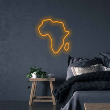 Africa Continent LED Neon Sign