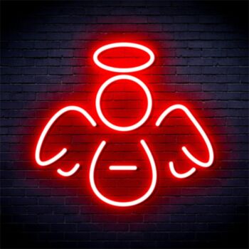 Angel Kid Room LED Neon Sign