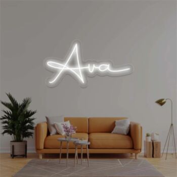 Ava Name LED Neon Sign