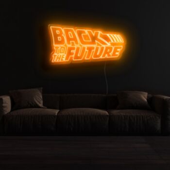 Back to the Future Neon Sign