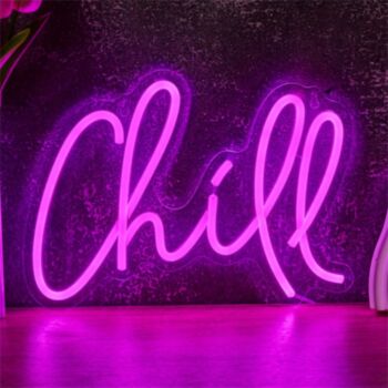 Backboard LED Neon Chill Bedroom Decorative Light
