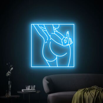 Bad Bitch Neon Sign Middle Finger Neon Sign Body Neon Sign Body Led Sign