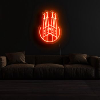 Barcelona City Icon Neon Sign