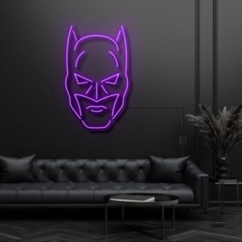 Batman Face Neon Sign