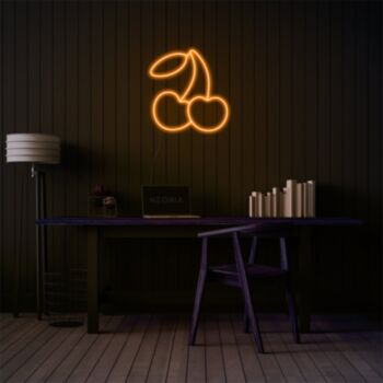 Cherry Bedroom LED Neon Sign