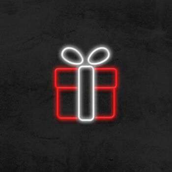 Christmas Present Neon Sign