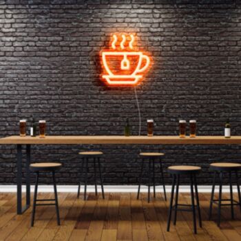 Cup of Tea Neon Sign