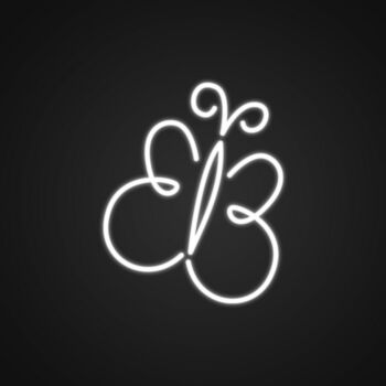 Cute Butterfly Neon Sign