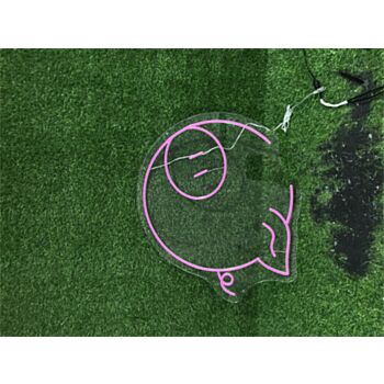 Cute Pig For Home LED Neon Sign