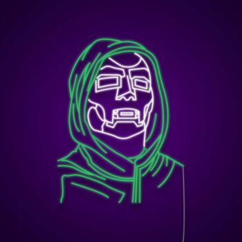 Doctor Doom Neon Sign