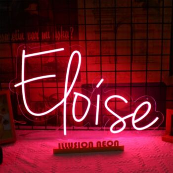 Eloise Red Neon Sign