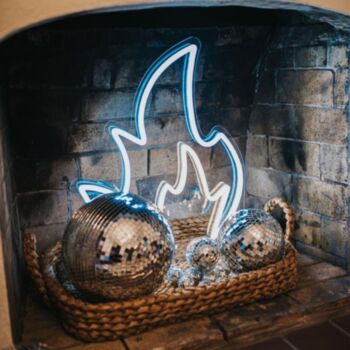 Flames Neon Sign