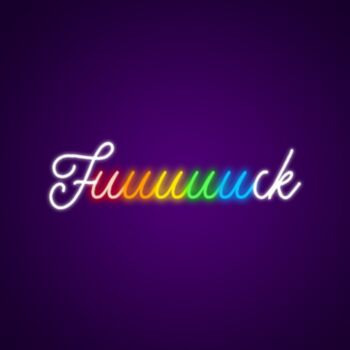 Fuuuck Neon Neon Sign
