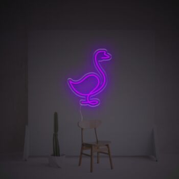 Goose For Kid Room LED Neon Sign