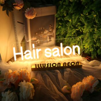 Hair Salon Neon Sign