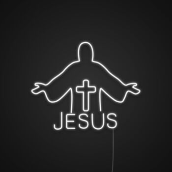 Jesus Neon Sign
