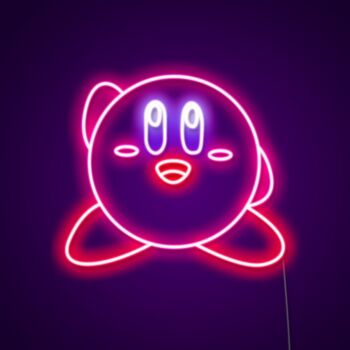 Kirby Neon Sign