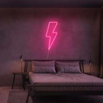Lightning Bolt Neon Sign