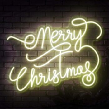 Merry Christmas V2 Neon Sign