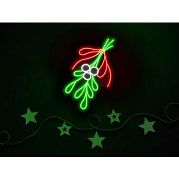 Mistletoe Neon Sign
