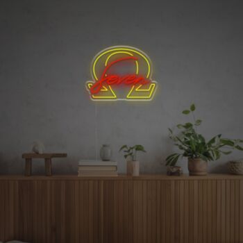 Omega Seven LED Neon Sign
