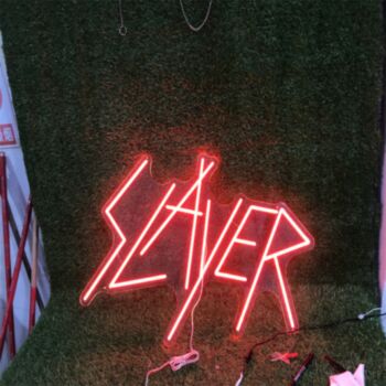 Slayer Red Custom LED Neon Sign