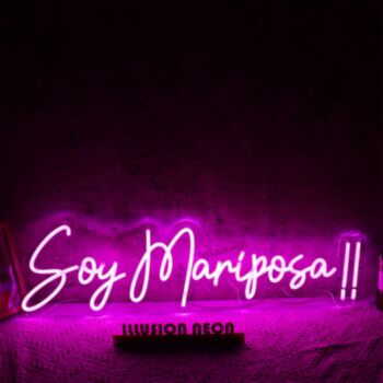 Soy Mariposa Neon Sign