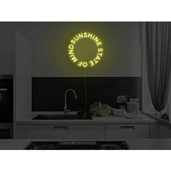 Sunshine State Of Mind Neon Sign