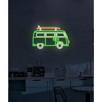Surfer Caravan Neon Sign