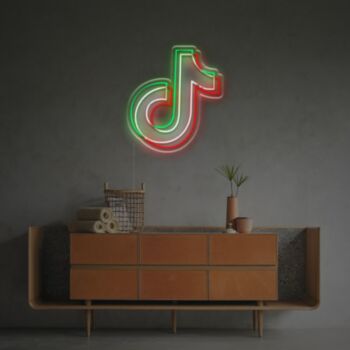 Tiktok Logo LED Neon Sign