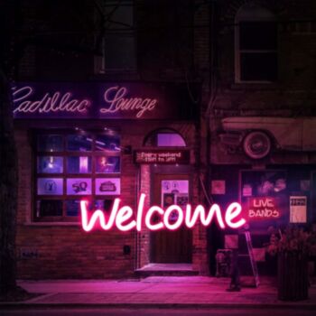 Welcome Neon Sign MNE11662