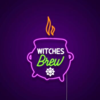 Witches Brew Neon Sign