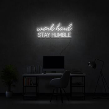 Work Hard Neon Sign MNE11699