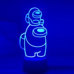 Among Us Mini Crewmate 3D Illusion Lamp