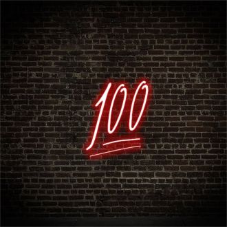 100 Emoji LED Neon Sign