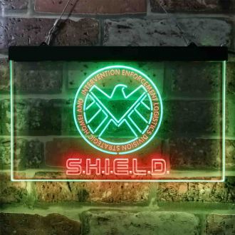 Agents of Shield Dual LED Neon Sign