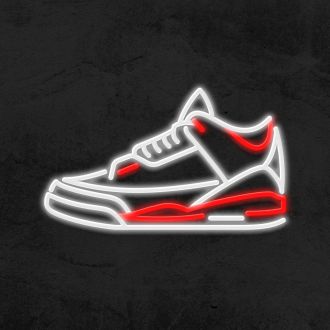 Aj3 Red Neon Sign