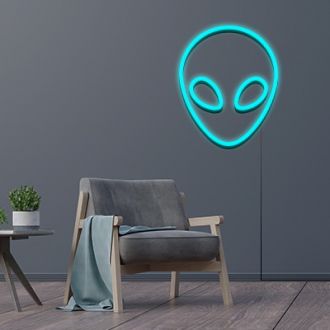 Alien Neon Sign
