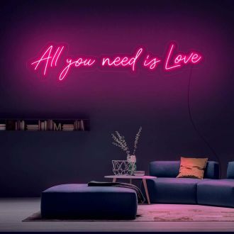 All You Need Is Love V1 Neon Sign