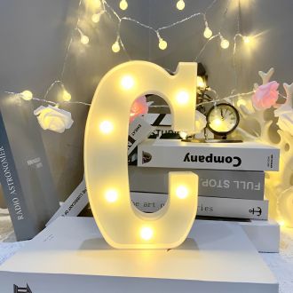 Steel Marquee Letter Alphabet C Warm White Room Decor High-End Custom Zinc Metal Marquee Light Marquee Sign