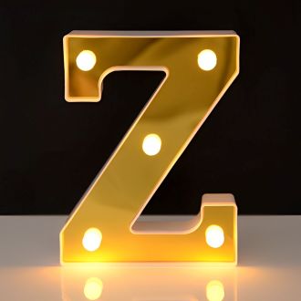 Steel Marquee Letter Alphabet Z Party Wedding Warm White Decor High-End Custom Zinc Metal Marquee Light Marquee Sign