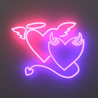 Angel And Devil Neon Sign