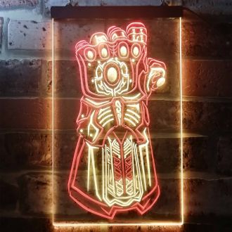 Avengers Thanos Dual LED Neon Sign