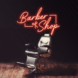 Barber And Shop Neon Sign