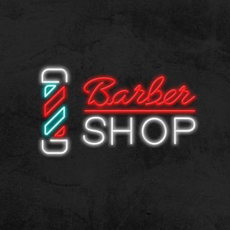 Barbershop Signage V1 Neon Sign