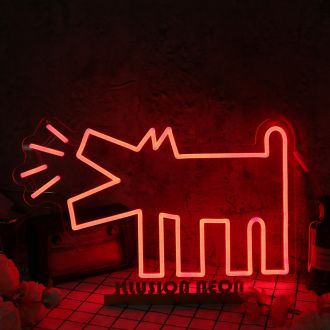 Barking Dog YP Neon Sign