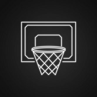 Basketball Net Neon Sign