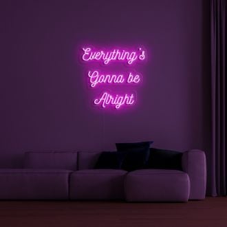 Be Alright V2 Neon Sign