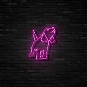 Beagle Neon Sign
