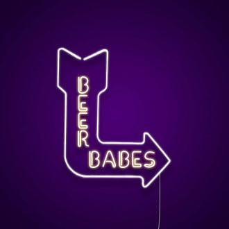 Beer Babes Neon Sign